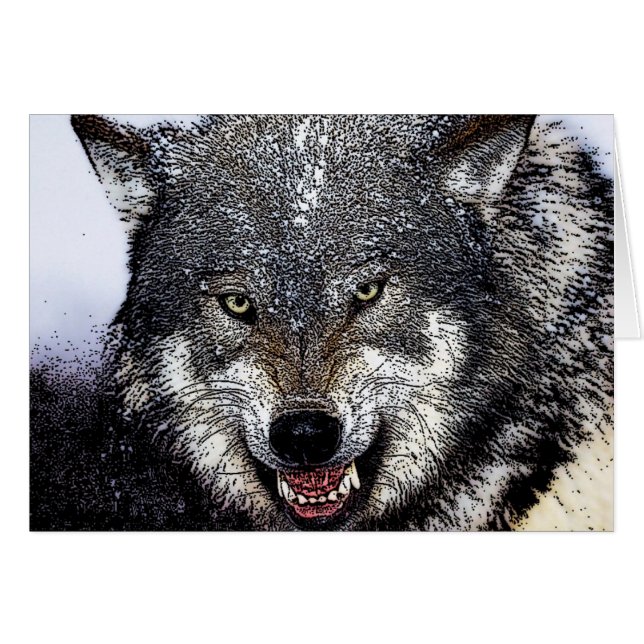 Wild Wolf (Vorderseite (Horizontal))