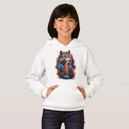 Wild Wolf Animal Hoodie