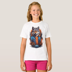 Wild Wolf Animal T-Shirt