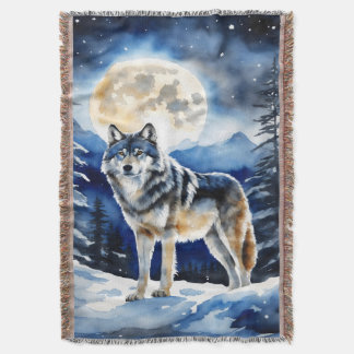 Wild Wolf Decke