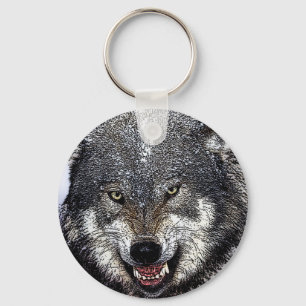 Wild Wolf Schlüsselanhänger