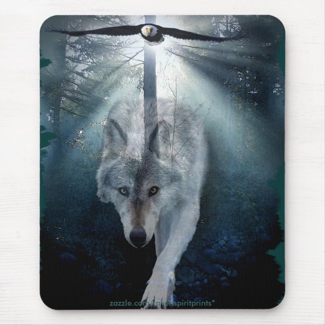 WILD WOLF Serie III Mousepad (Vorne)