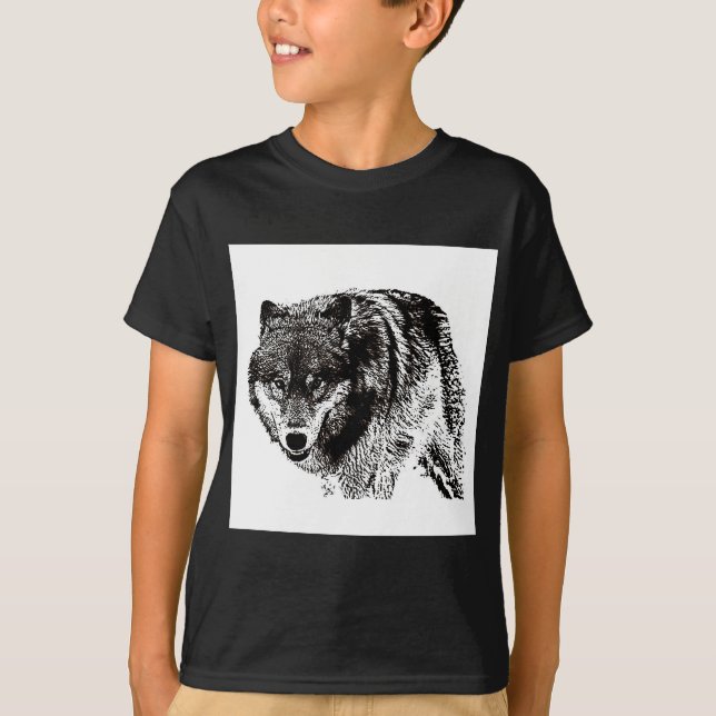 Wild Wolf T-Shirt (Vorderseite)