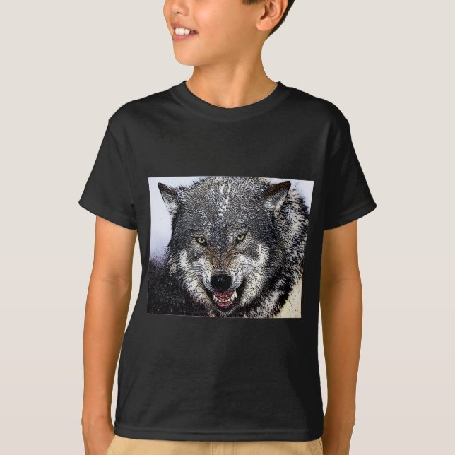 Wild Wolf T-Shirt (Vorderseite)