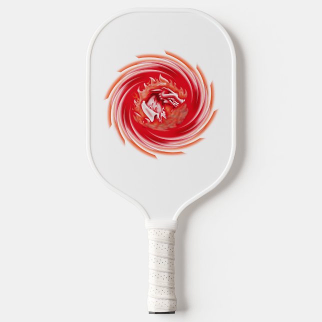 Wild Wolf Whirling Paddel Pickleball Schläger (Vorderseite)