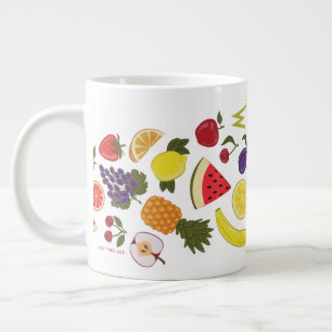 Wild Wonka Leckbares Tapetenmuster Jumbo-Tasse
