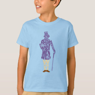 Wild Wonka Quote Silhouette T-Shirt