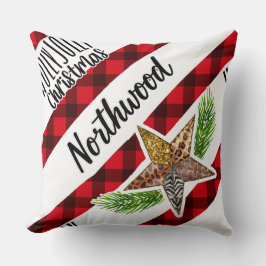 Wild Woodland Christmas Kissen