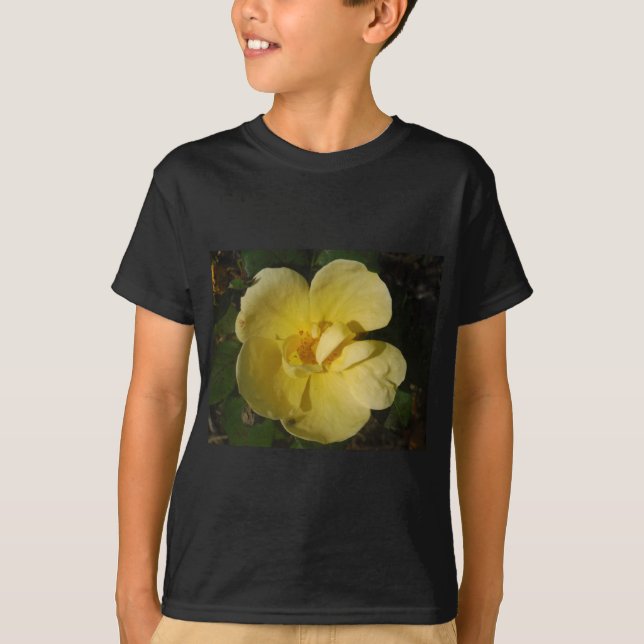 Wild Yellow Rose T-Shirt (Vorderseite)
