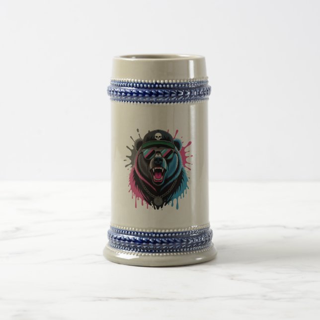 WILDBÄR BIERGLAS (Mittel)