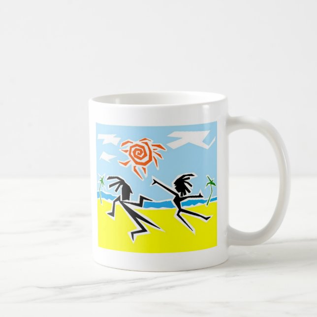 WildBeachBoogieMon Kaffeetasse (Rechts)