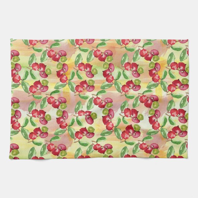 Wildbeere Geschirrtuch (Horizontal)