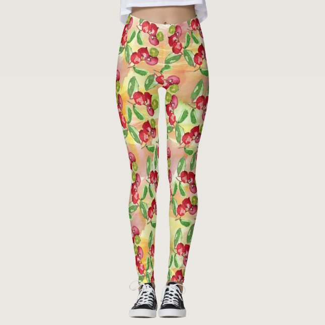 Wildbeere Leggings (Vorderseite)
