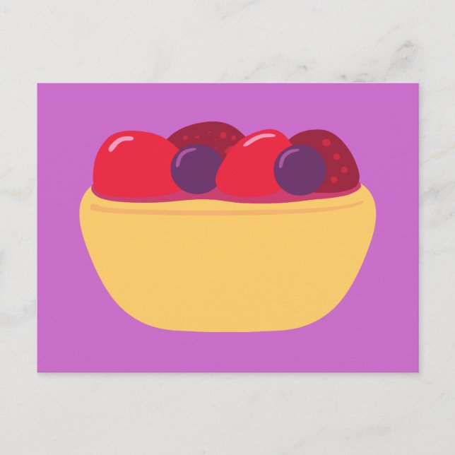 Wildberry Tart Postkarte (Vorderseite)