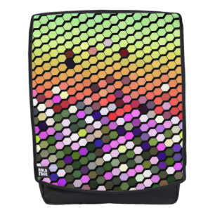 WILDBLUME ABSTRAKT RUCKSACK