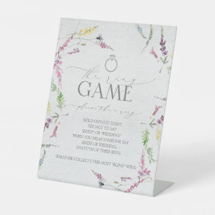 Wildblume Aquarellblume Die Klingelpartie Sockelschild
