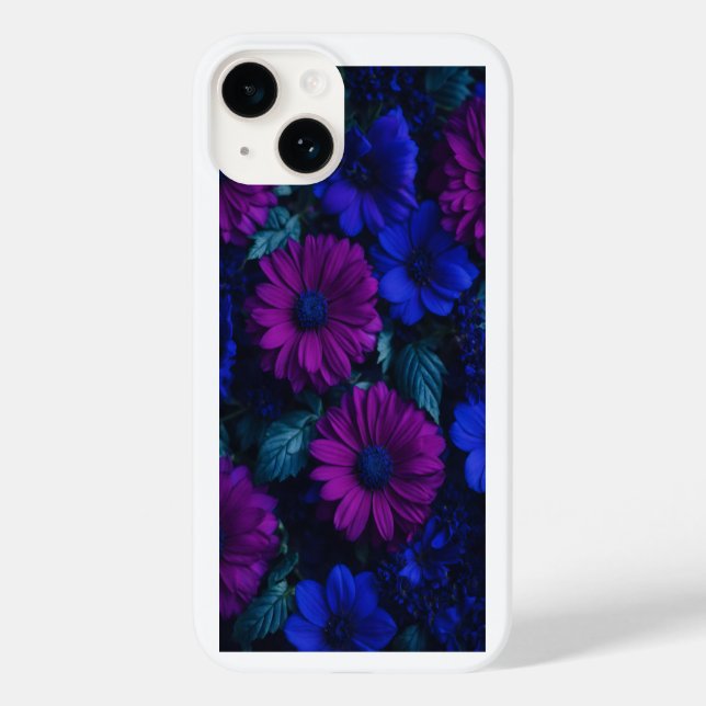 Wildblume Ästhetisches iPhone Case (Rückseite)