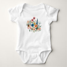Wildblume Baby einmal