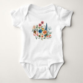 Wildblume Baby einmal Strampler