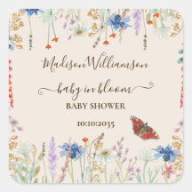 Wildblume Baby in Baby in Blütendusche
