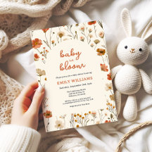Wildblume Baby in Bloom Arch Fall Babydusche