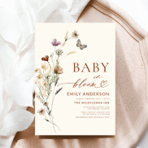 Wildblume Baby in Bloom Terracotta Kinderdusche