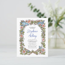 Wildblume Bird Floral Border Wedding