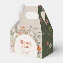 Wildblume Birthday Gefälligkeitsboxen Geschenkschachtel