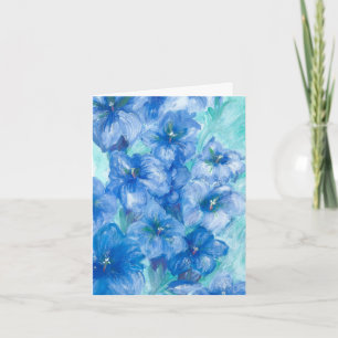 Wildblume Blue Gentian Karte