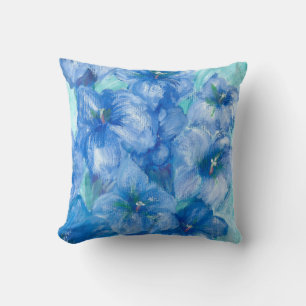 Wildblume Blue Gentian Kissen