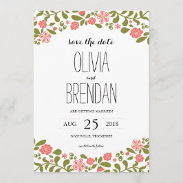 Wildblume blüht | SAVE THE DATE