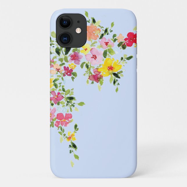 Wildblume Blume Blumenfarbe Case-Mate iPhone Hülle (Rückseite)