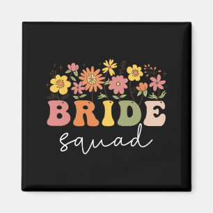 Wildblume Blumenbride Wedding Bachelorette Magnet