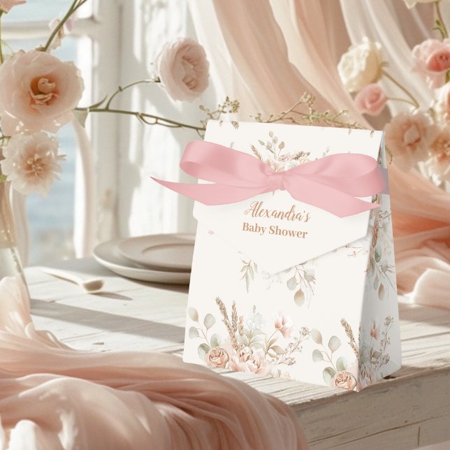 Wildblume Boho Babydusche Geschenkschachtel (Von Creator hochgeladen)