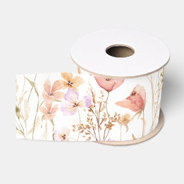 Wildblume Boho Floral Ribbon Ripsband