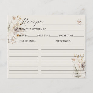 Wildblume Boho Rustikales Brautparty Rezept