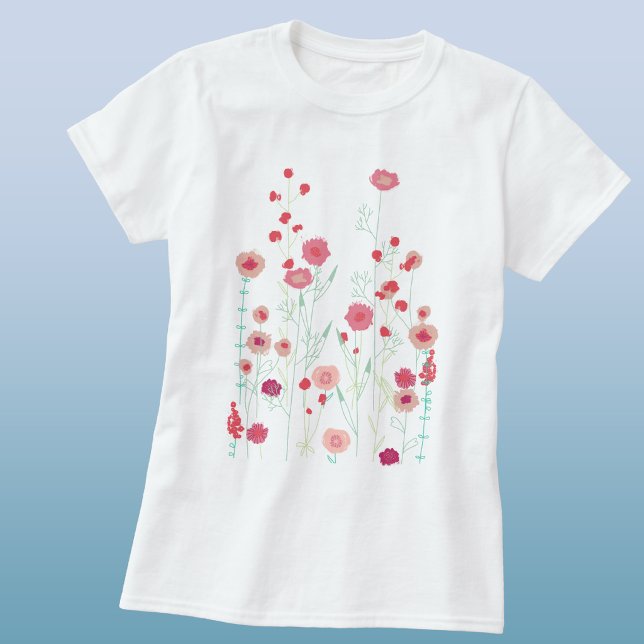 Wildblume Boho T-Shirt (Von Creator hochgeladen)