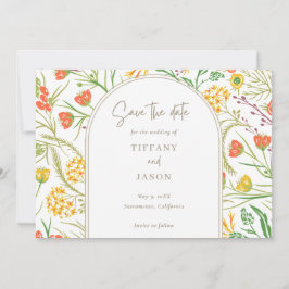 Wildblume Boho Wedding Save The Date