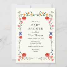 Wildblume Botanic Garden Babydusche