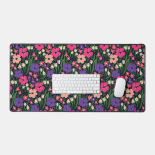 Wildblume botanische Ditsy Floral Schreibtischunterlage
