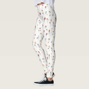 Wildblume Botanischer Garten Leggings