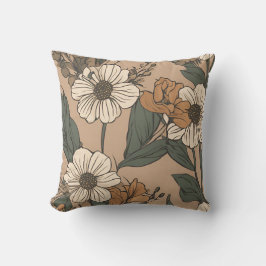 Wildblume Bouquet Cotattcore D2 Kissen