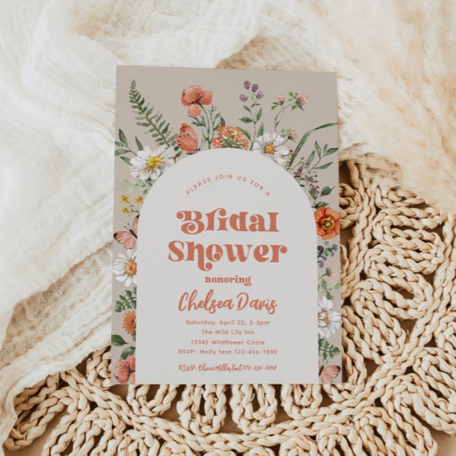 Wildblume Brautdusche Einladung | Bridal (Von Creator hochgeladen)