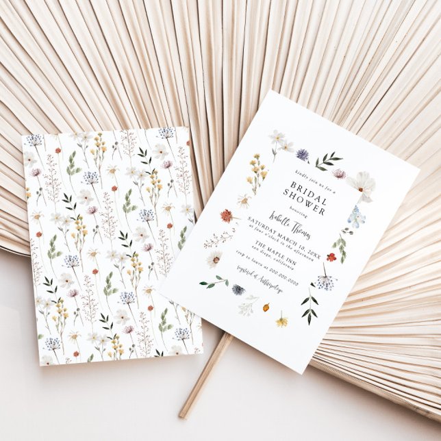 Wildblume Brautparty Einladung (Von Creator hochgeladen)
