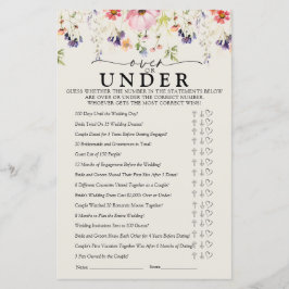 Wildblume Brautparty Games