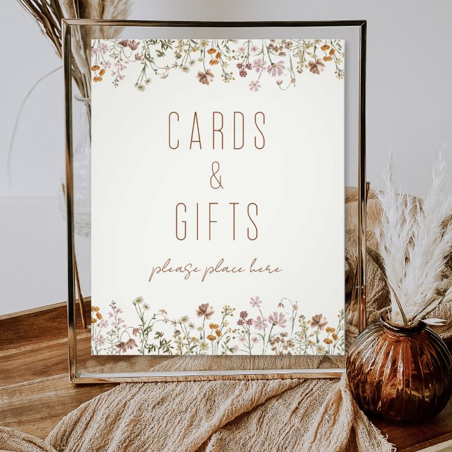 Wildblume Brautparty Karten und Geschenke Fotodruck (Von Creator hochgeladen)