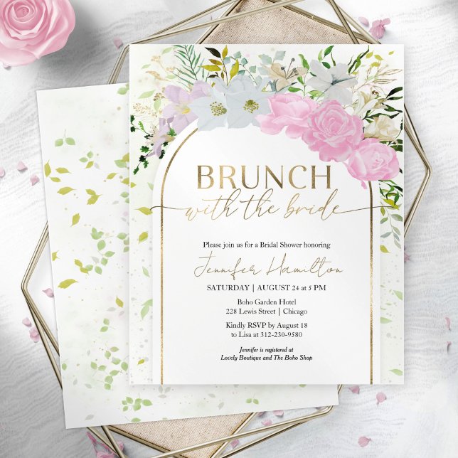 Wildblume Brunch mit Bride-Brautparty (Von Creator hochgeladen)