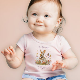Wildblume Bunny Personalize Nana Großmutter Name