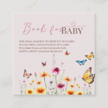 Wildblume Butterfly Baby in Bloom Baby Dusche