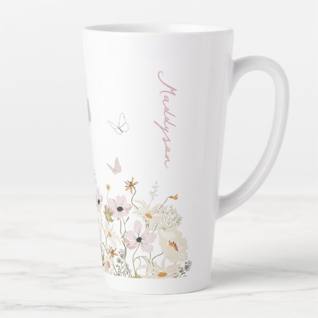 Wildblume Butterfly Garden Milchtasse (Rechts)